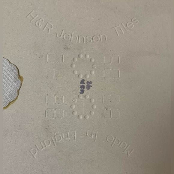 H&R JOHNSON Calendar Tile Trivet England Set Of 6 Collectibles Wall Decor - Picture 11 of 11